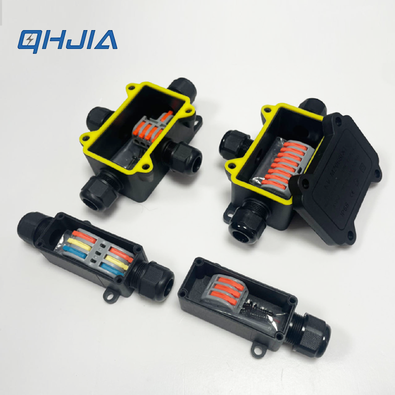 Outdoor Power Outlet Box - Wodoodporna skrzynka przyłączeniowa IP68 PA66, szybkozłączka