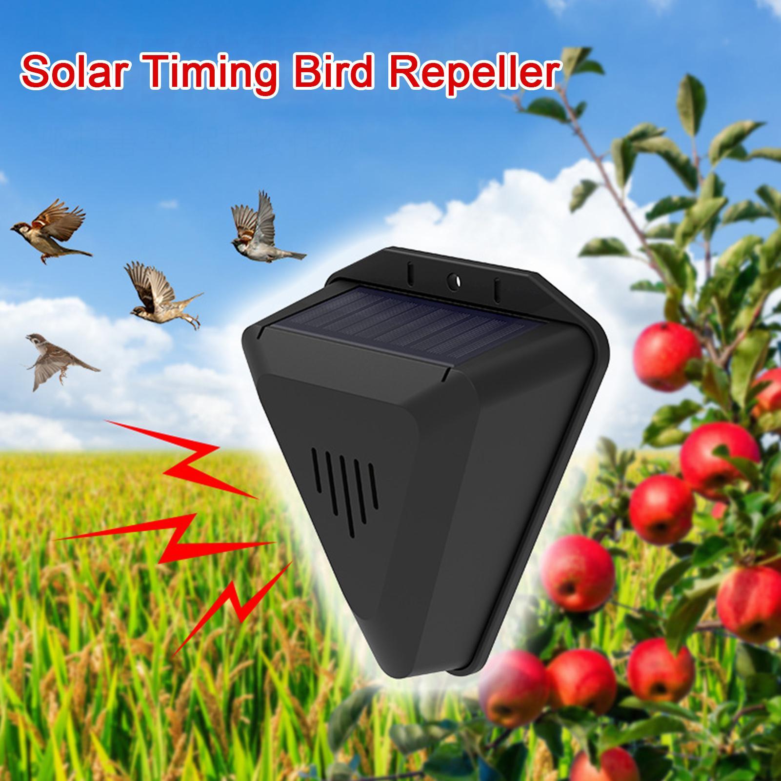 Outdoor Power With Timer - Solarny odstraszacz ptaków z timerem, 13