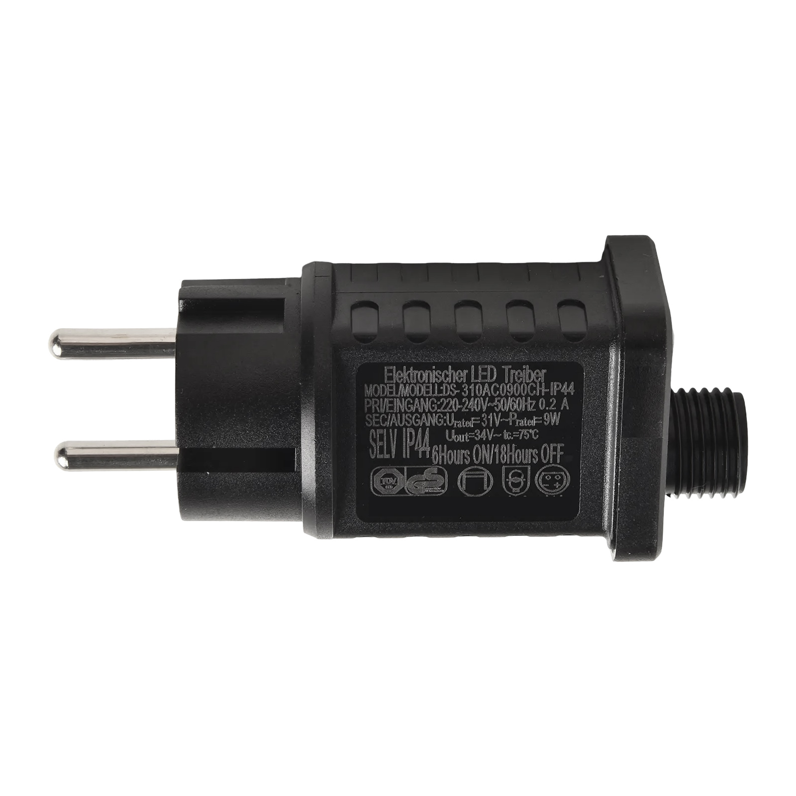 Zasilacz LED 31V 9W z timerem  – Outdoor Power With Timer recenzja i cena