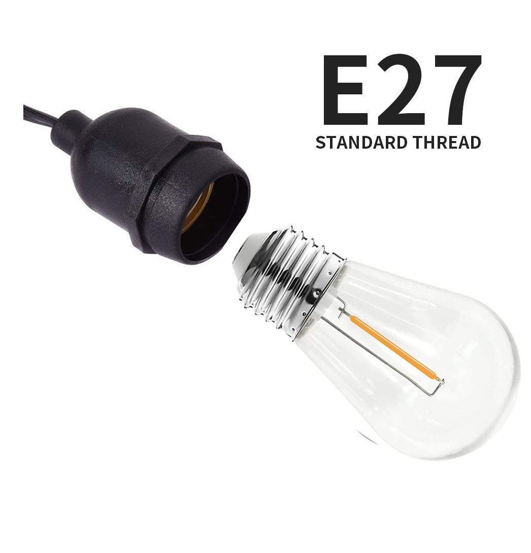 Żarówka LED Filament S14 E27 1 – Outdoor Power Lead Cover recenzja i cena