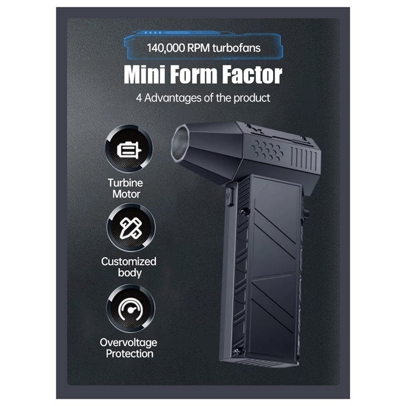 X6 Pro Violent Fan 140000RPM B – Outdoor Power Vacuum recenzja i cena
