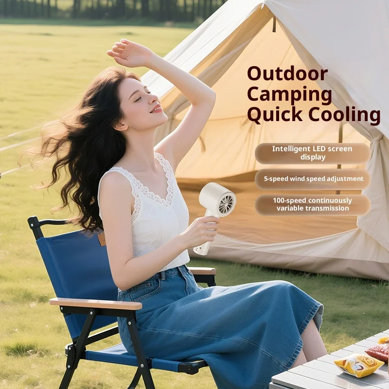 Przenośny mini wentylator, moc – Outdoor Power With Timer recenzja i cena