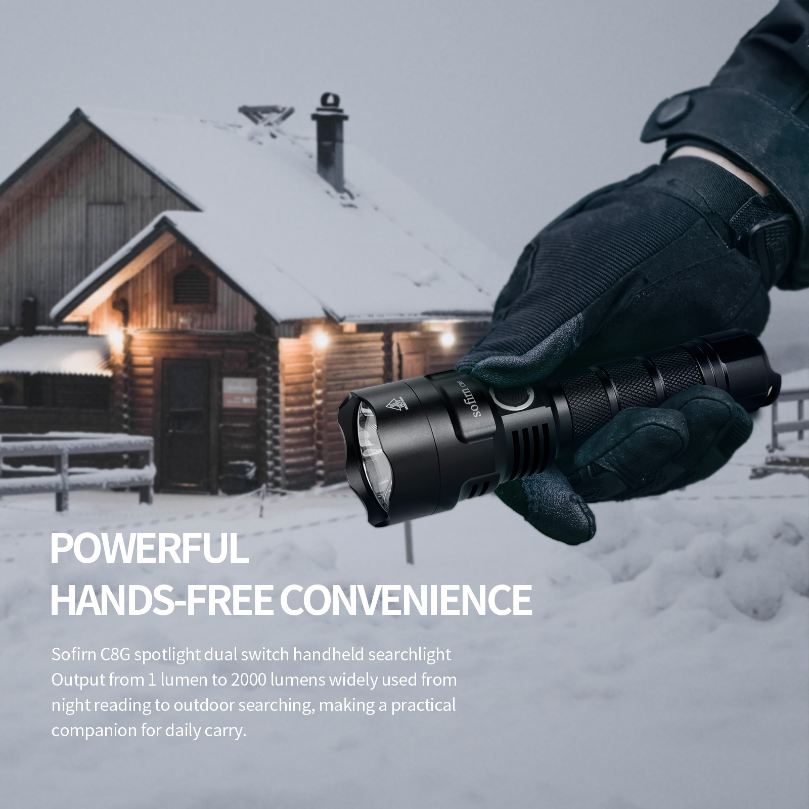 SOFIRN C8G Mocna Latarka LED 2 – Outdoor Power Group recenzja i cena