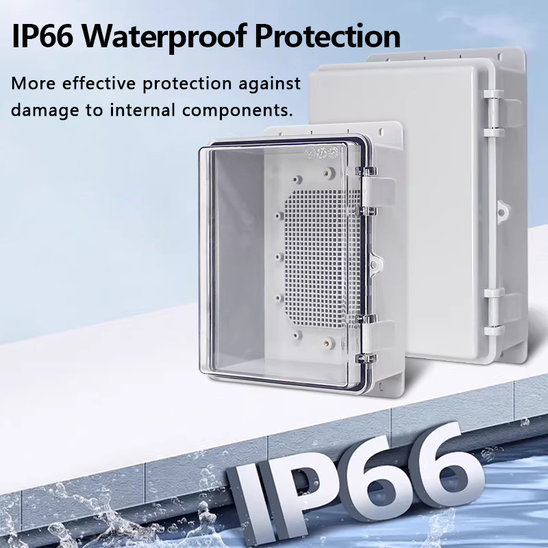 Wodoodporna obudowa IP66 szara – Outdoor Power Outlet Box recenzja i cena