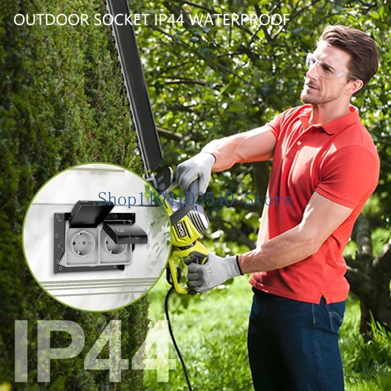 02DC Elektryczne Gniazdo Dwuol – Outdoor Power Outlet Cover recenzja i cena