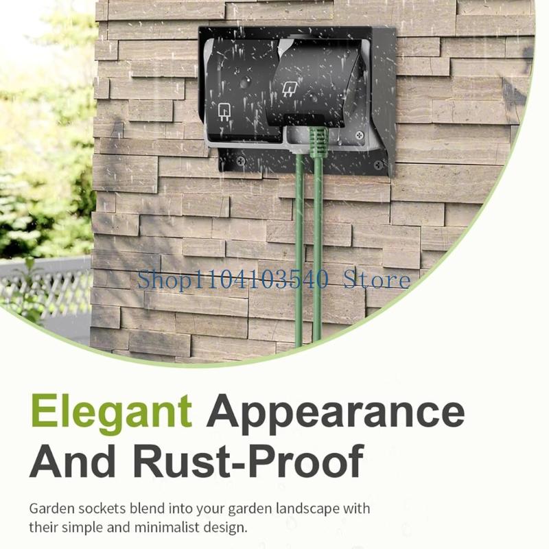 02DC Elektryczne Gniazdo Dwuol – Outdoor Power Outlet Cover recenzja i cena