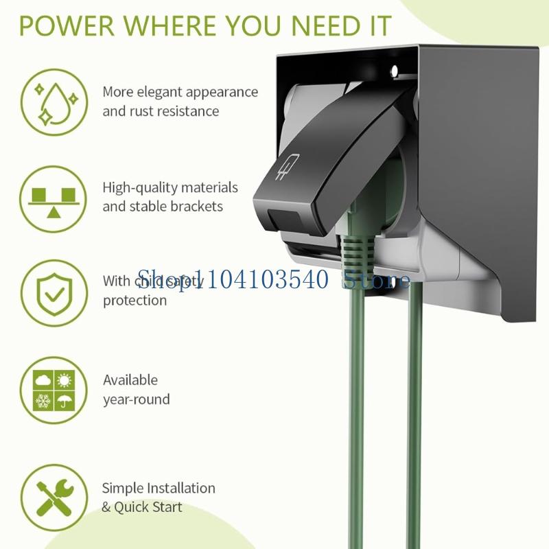 02DC Elektryczne Gniazdo Dwuol – Outdoor Power Outlet Cover recenzja i cena