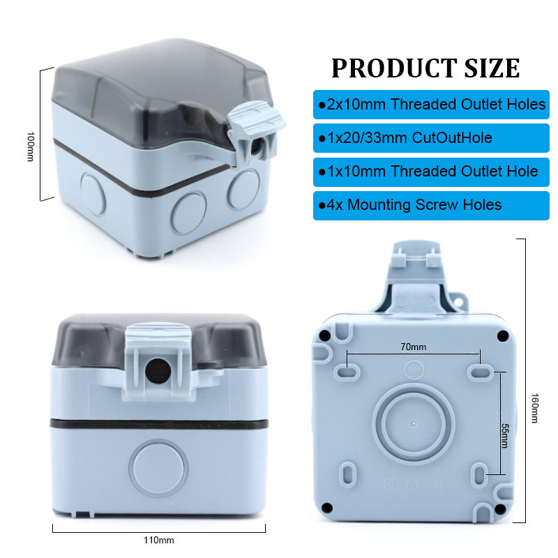 Wodoodporna skrzynka zasilając – Outdoor Power Outlet Cover recenzja i cena