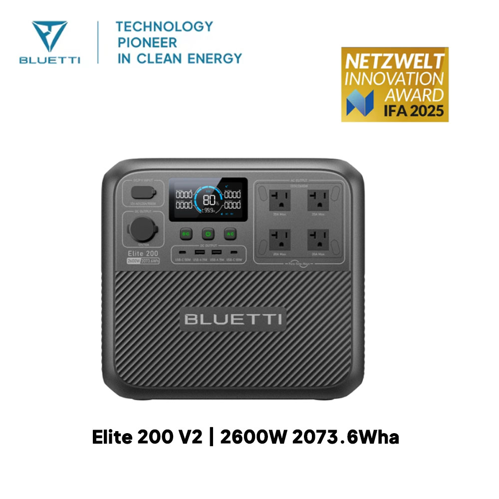 【Renew】BLUETTI Elite 200 V2 Pr – Outdoor Power Equipment recenzja i cena