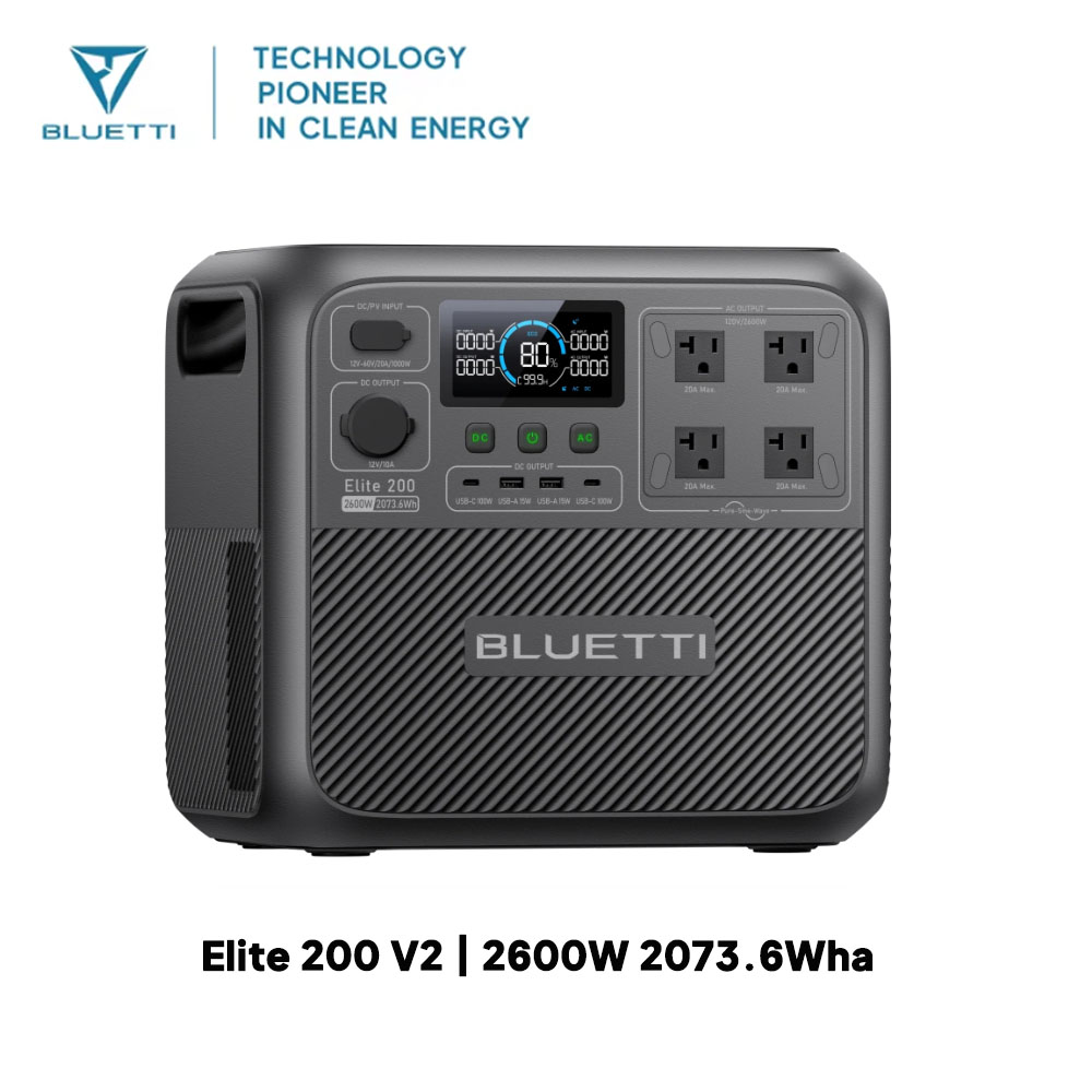 【Renew】BLUETTI Elite 200 V2 Pr – Outdoor Power Equipment recenzja i cena