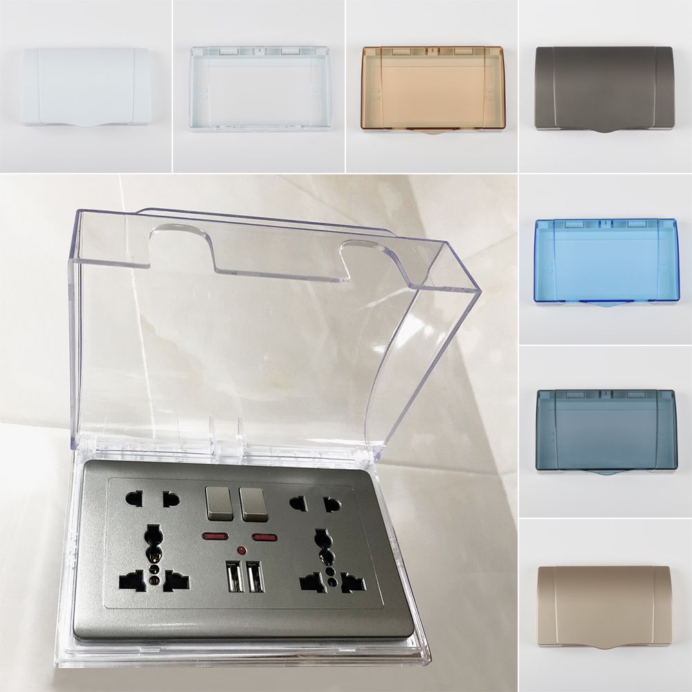 1PC 86 typ podwójne gniazdo oc – Outdoor Power Outlet Cover recenzja i cena